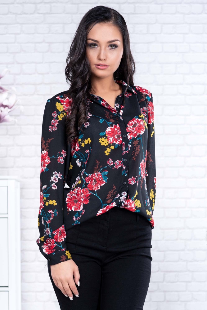 [38-44] Stoc epuizat - Bluza din voal - ANIKO 94081