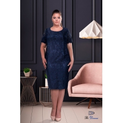 [52-54-56-58] Precomanda Rochii En Gross Marimi Mari - Iulia X81191 - HAINE EN GROS