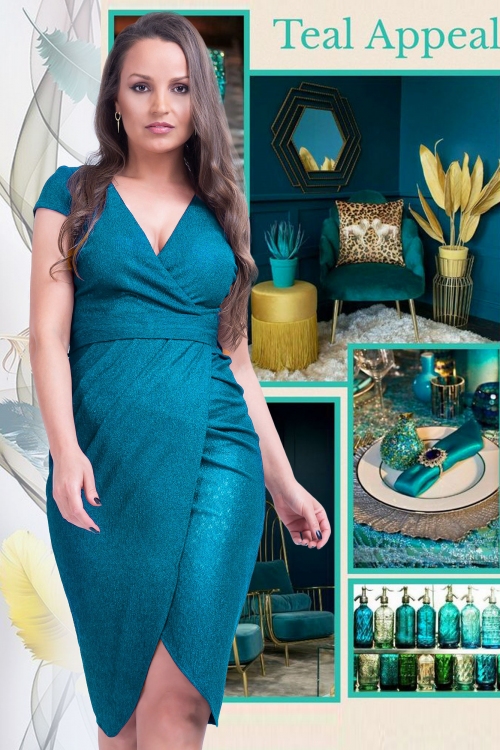 [36-40] Stoc epuizat - Rochie Crystal S11924 - Haine En Gros