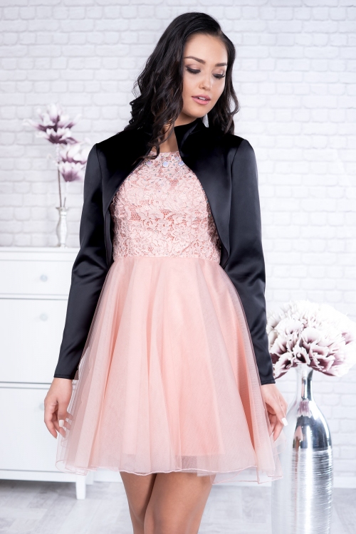 [44-50] Precomanda - Bolero En Gross din Tafta elastica - Erika M92572B