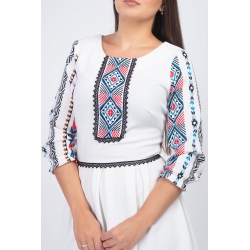 [38-44] Precomanda - Rochii Angro cu motive traditionale - Alexandra 91381B