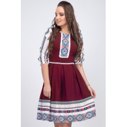 [38-44] Precomanda - Rochii Angro cu motive traditionale - Alexandra 91381B