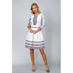 [38-44] Precomanda - Rochii Angro cu motive traditionale - Alexandra 91381B