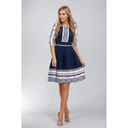 [38-44] Precomanda - Rochii Angro cu motive traditionale - Alexandra 91381B