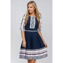 [46-48] Precomanda - Rochii Angro cu motive traditionale - Alexandra M91381B