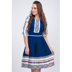 [38-44] Precomanda - Rochii Angro cu motive traditionale - Alexandra 91381B